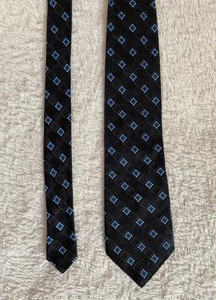 Kenzo homme silk кензо шелковый галстук италия