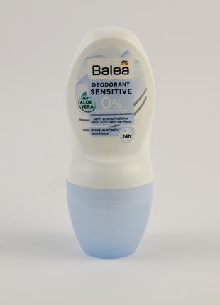 Дезодорант роликовый без алюминия Balea Deodorant Sensitive 24...