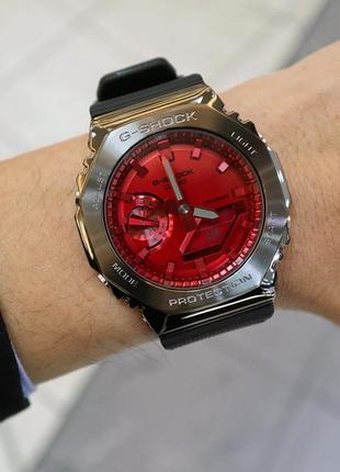 Casio g-shock gm-2100b-4adr oak чоловічий наручний годинник ор...
