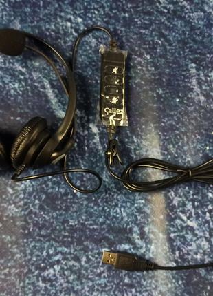 USB-гарнитура с шумоподавлением микрофона Callez 902uc