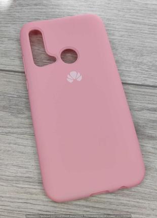 Чохол Huawei P 20 lite 2019/ Nova 5i silicon cover рожевий