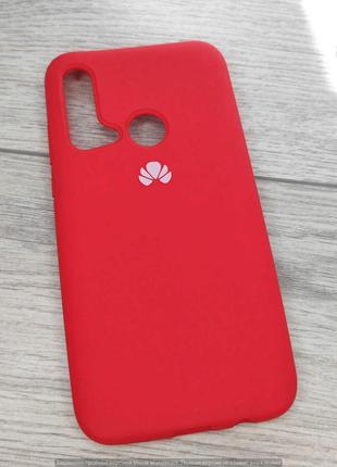 Чохол Huawei P 20 lite 2019/ Nova 5i silicon cover червона *