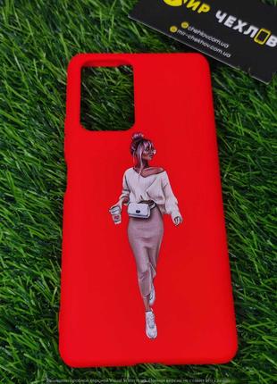 Чохол Xiaomi Note 10 Pro Lady red