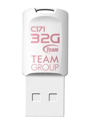 Флеш-накопитель USB 32GB Team C171 White (TC17132GW01)
