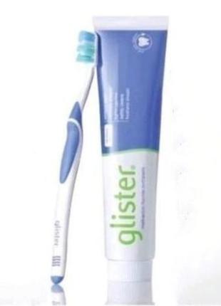 Зубна паста 200 г +зубна щітка glisterTM amway