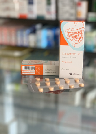 Spasmocure Спазмокьюр 60 мг от спазмов кишечника 20 табл Египет