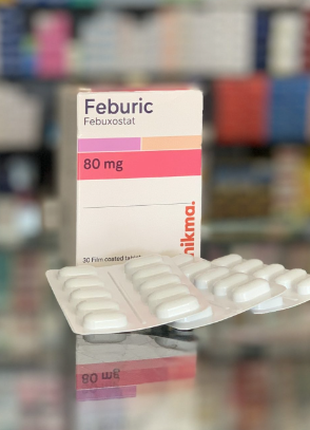 Feburic 80 mg Фебурик 80 мг подагра 30 табл Египет