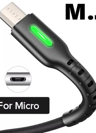 Кабель для швидкого заряджання телефону смартфона USB – micro ...
