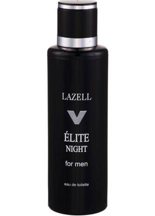 Туалетная вода для мужчин Lazell Elite Night 100 ml