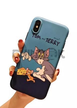 Чехол Tom and Jerry для iPhone X/XS