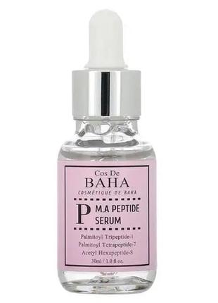 Омолоджуюча сироватка для обличчя cos de baha p m.a peptide serum