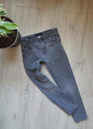 Next 8 лет джинсы серые