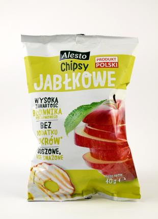 Чіпси яблучні Alesto Chipsy Jablowe 40 г Польща