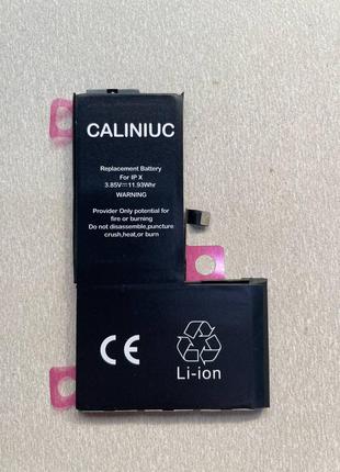 Аккумулятор TAMEX(CALINIUS) для iPhone X повышенной емкости, 3...