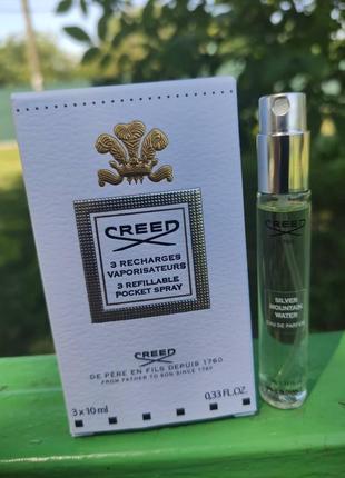 Creed silver mountain water 3 по 10 мл, парфюм, ниша!