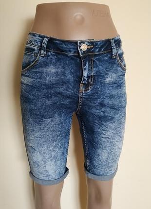 Шорти бриджі жіночі джинси
