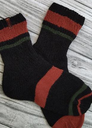Чоловічі в'язані шкарпетки — вовняні шкарпетки — подарунок чолові