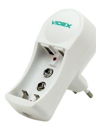 Зарядное устройство для аккумуляторов Ni-MH/Cd АА ААА 9V Videx...
