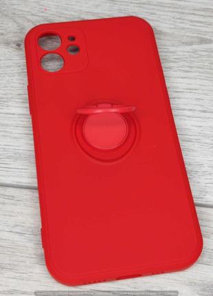Чохол IPhone 12 Wave Light Color red