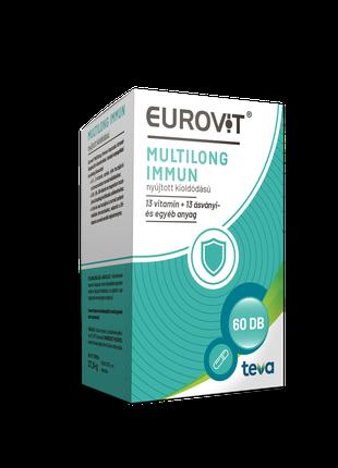 Витамино-минеральный комплекс Eurovit Multilong Immune для имм...