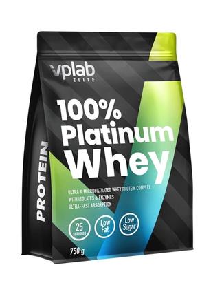 Протеїн VPLab 100% Platinum Whey, 750 грам Шоколад