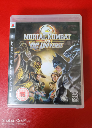 Игра диск Mortal Kombat vs DC Universe  для PS3