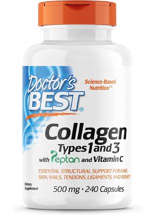 Препарат для суглобів і зв'язок Doctor's Best Collagen Types 1...