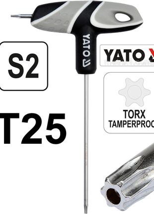 Ключ шестигранный YATO: тип "T", "TORX" Т25, двухсторонний, L=...