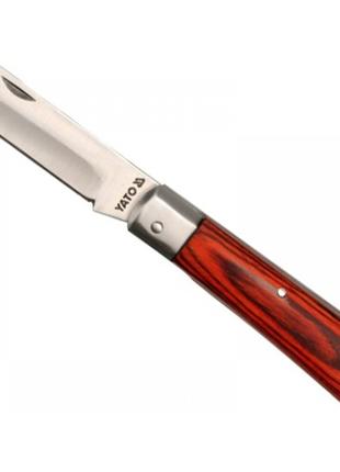 Нож складной YATO: h=85 мм, L=200 мм (Польша)