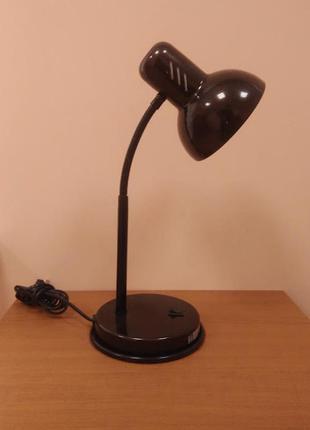 Настольная лампа светильник коричневая