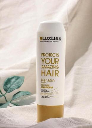 Кондиционер для волос  luxliss keratin smoothing daily conditi...