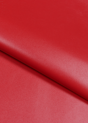 Кожа искусственная цвет красный для пошива 7 метров ширина 140