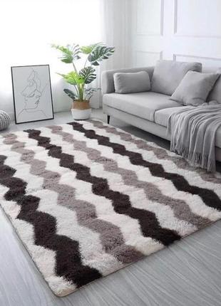 Приліжковий килимок (прикроватний коврик) травка 150*200