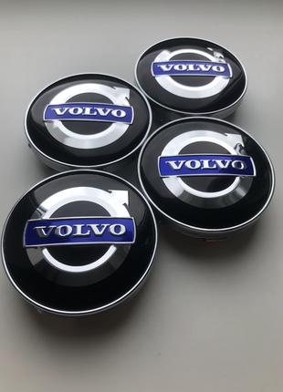 Ковпачки Колпачки Заглушки в Диски Вольво Volvo 60мм