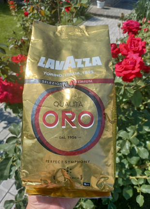Кофе в зернах Lavazza Qualita Oro 1кг.