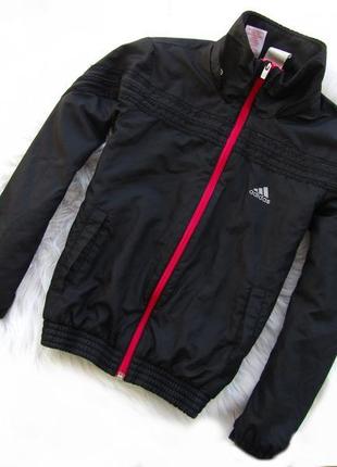 Спортивная утепленная куртка бомбер  adidas
