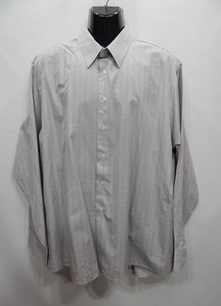 Мужская рубашка с длинным рукавом Van Heusen р.56 (батал) 052Д...