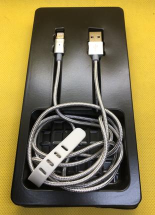 Hoco U16 - магнитный Lightning кабель для iPhone и iPad