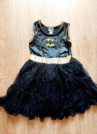 Платье batman бэтмен р. 7-8 122-128 карнавальный костюм нового...