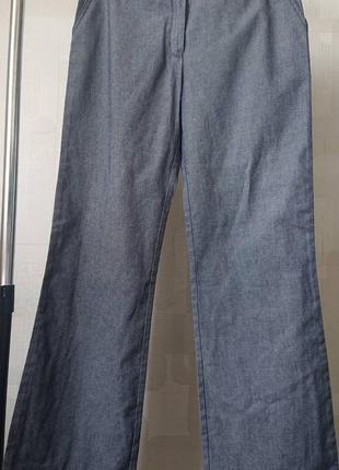 Вінтажні якісні широкі джинси кльош