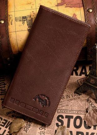 Бумажник мужской Vintage 14129 Коричневый GG