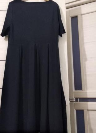 Прекрасное черное платье размер 52-54