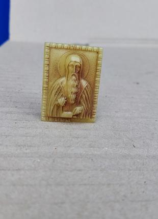Маленька ікона з каменю ручна робота по каменю