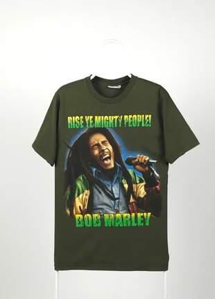 Винтажная футболка bob marley