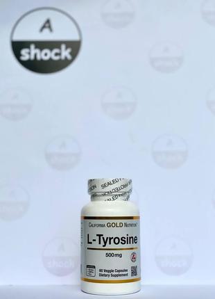 Аминокислоты california gold nutrition	l-tyrosine 500 mg (60 к...