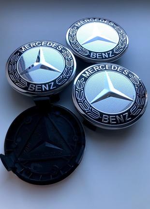 Ковпачки в диски Мерседес Mercedes 75мм, A1714000025, W203,W20...