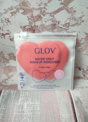 Подушечки для зняття макіяжу glov water only makeup removers