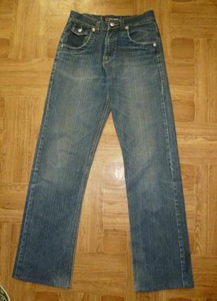Брендовые джинсы big wow прямые высокая посадка свободные унисекс