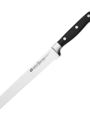 Нож хлебный 009 CL - Classic 100% оригинал Grossman 1.4116+под...