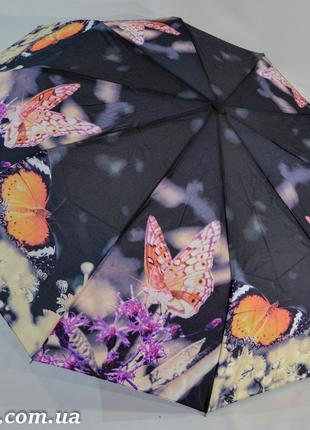 Женский зонтик полуавтомат на 10 спиц от фирмы "Bellissimo"